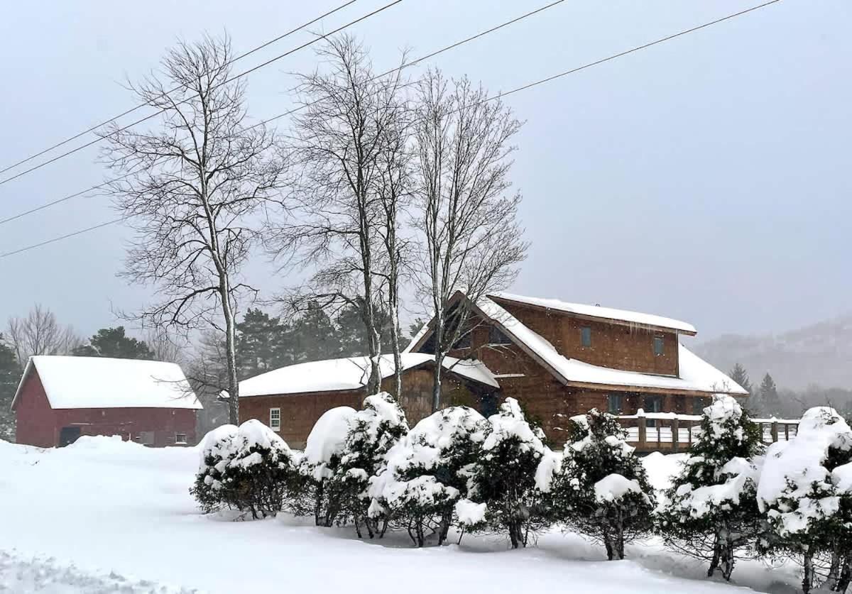 Stunning Log Cabin Getaway At The Hannu Haus Ironwood Exteriér fotografie
